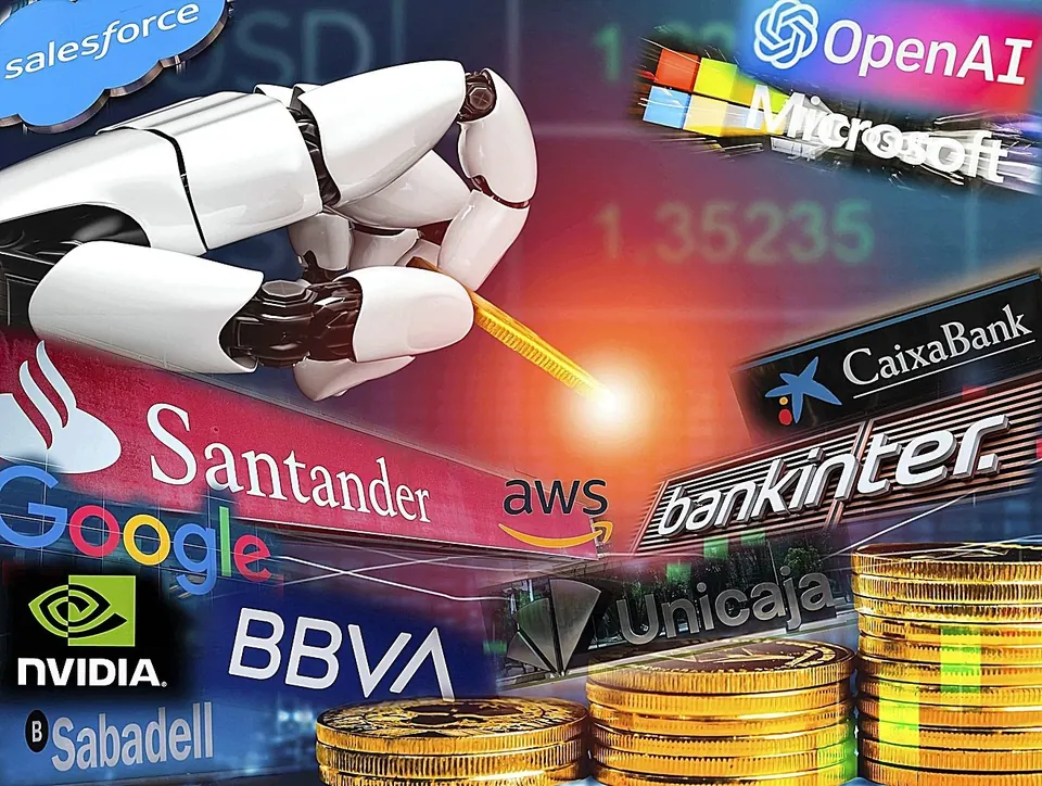 Испанские банки усиливают связи с технологическими гигантами Силиконовой долины для генеративного ИИ